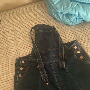 Jean overalls by guess for sale 💚